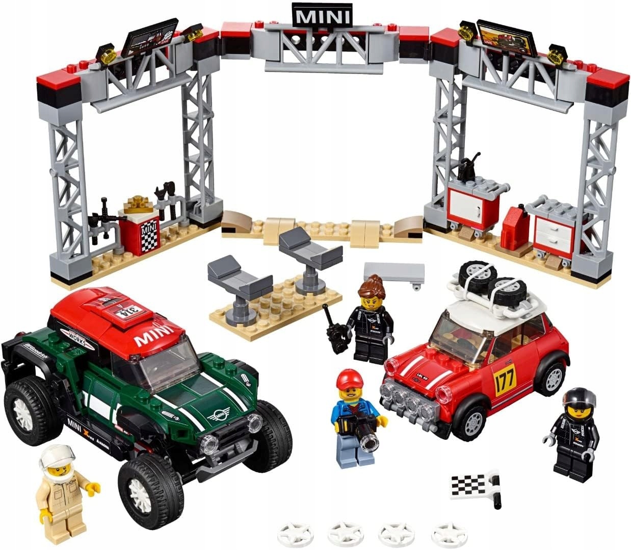 LEGO Speed Champions 75894 1967 Mini Cooper S Rally EAN (GTIN) 0673419304542