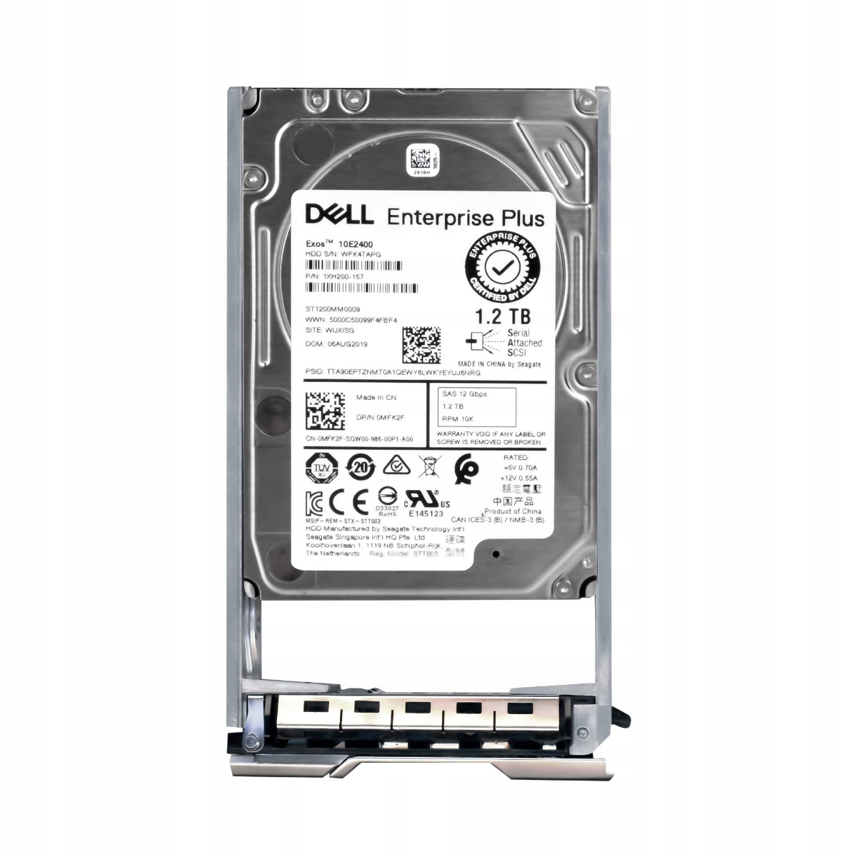 Dell 0MFK2F 1.2TB 10K 128MB SAS-3 2.5'' ST1200MM0009