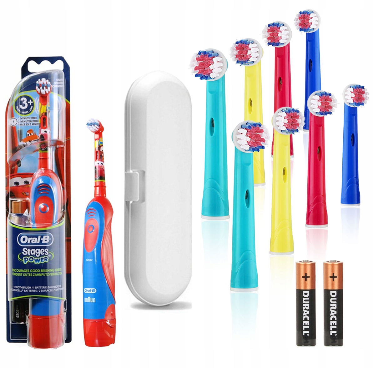 

Szczoteczka Oral-b Dla Dzieci Chłopca Auta Komplet
