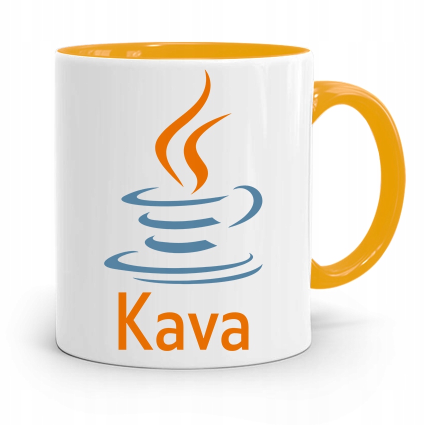

Kubek Żółty Informatyka Programisty Java Kava