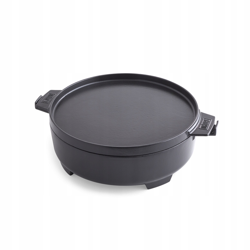 Weber Liatinový hrniec 2v1