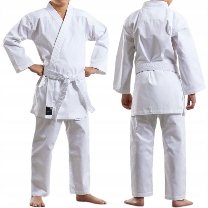 KIMONO DO KARATE JUDO STRÓJ DLA DZIECI + PAS 140 cm MARKOWE Wytrzymałe EAN (GTIN) 5906477918471