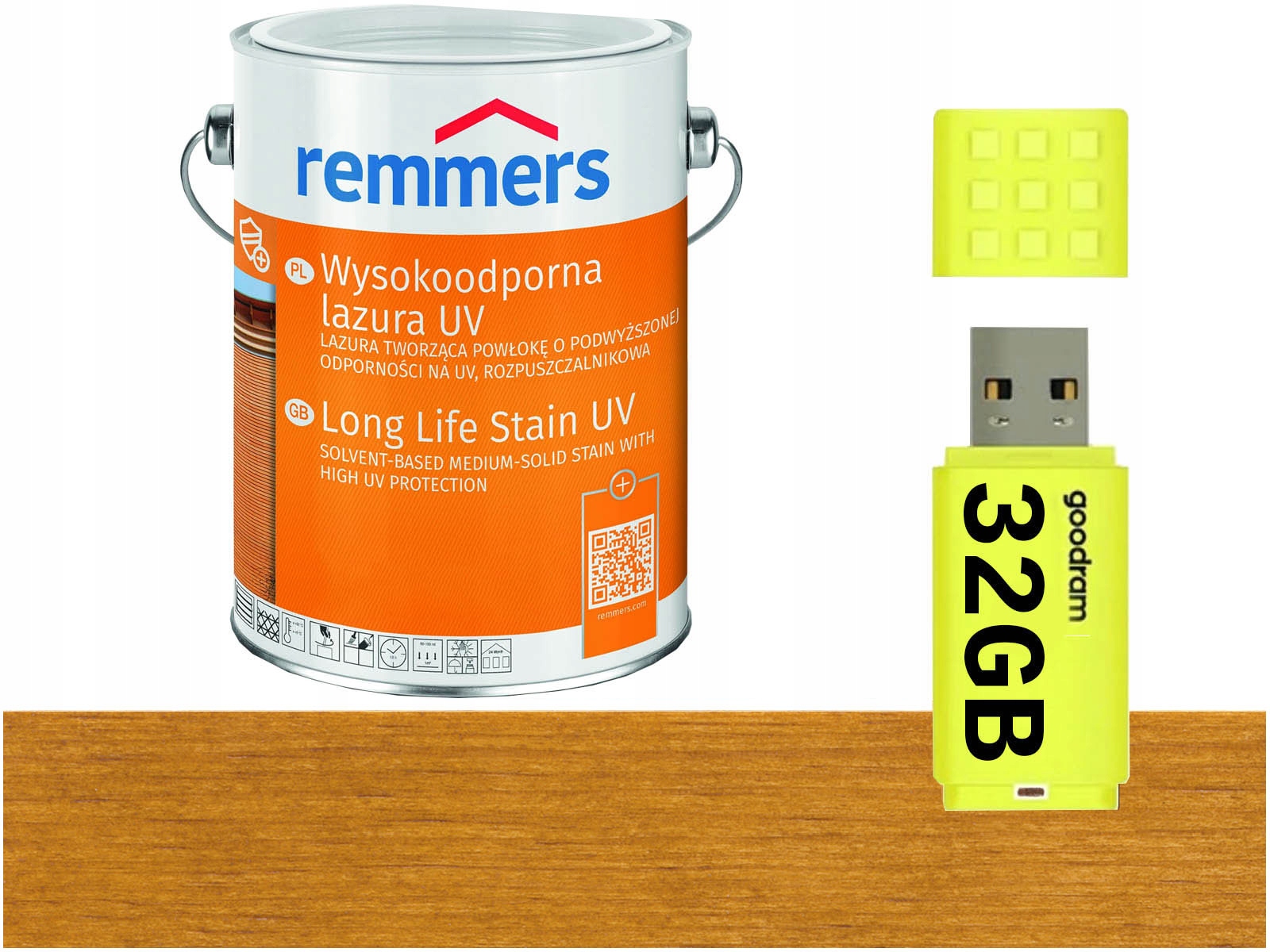 Remmers Langzeit-Lasur Uv impregnát 2,5L Dub Rusty