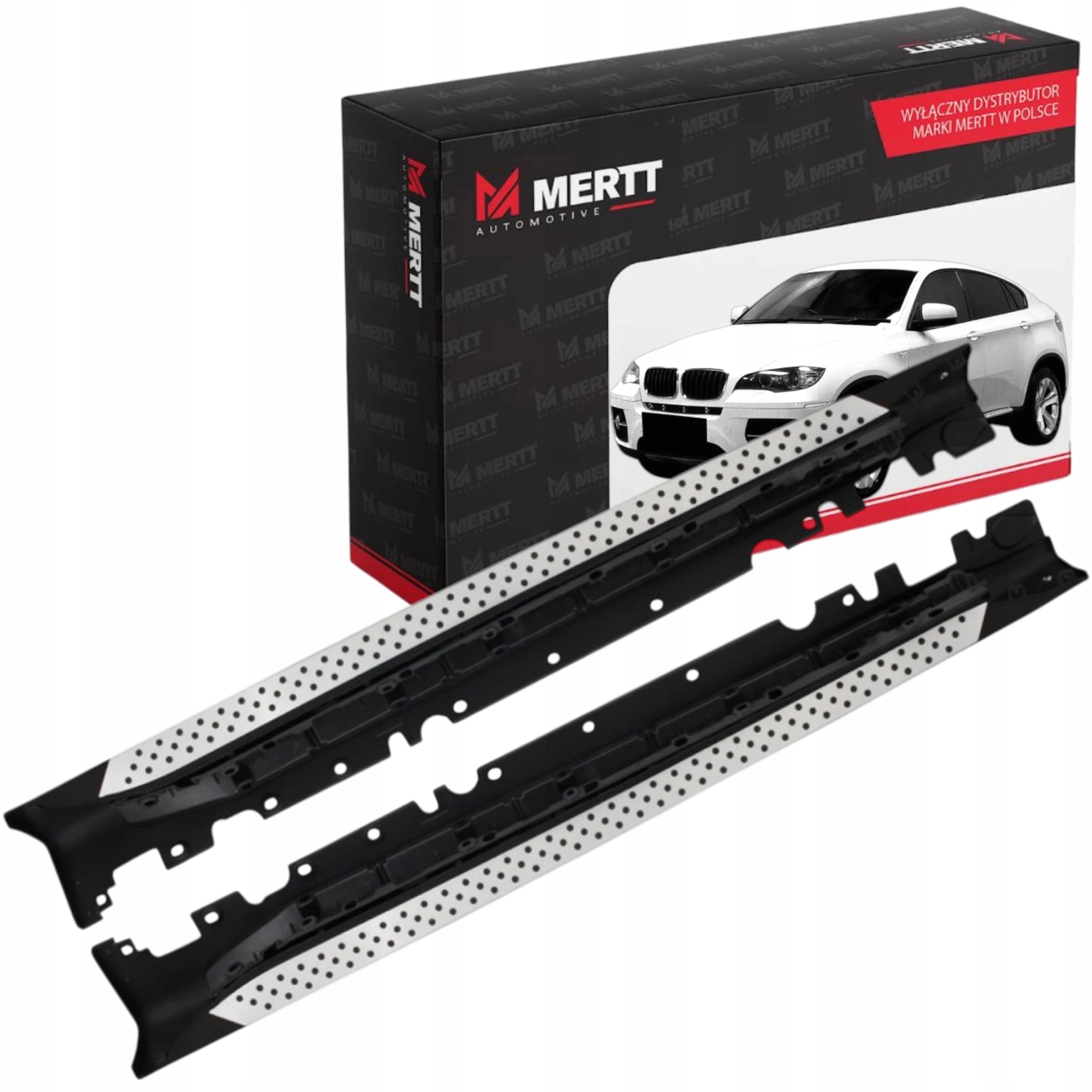 Bmw X6 E71 E72 2007-2014 Prahové Stupně Boční Lišty Prahové Hliníkové