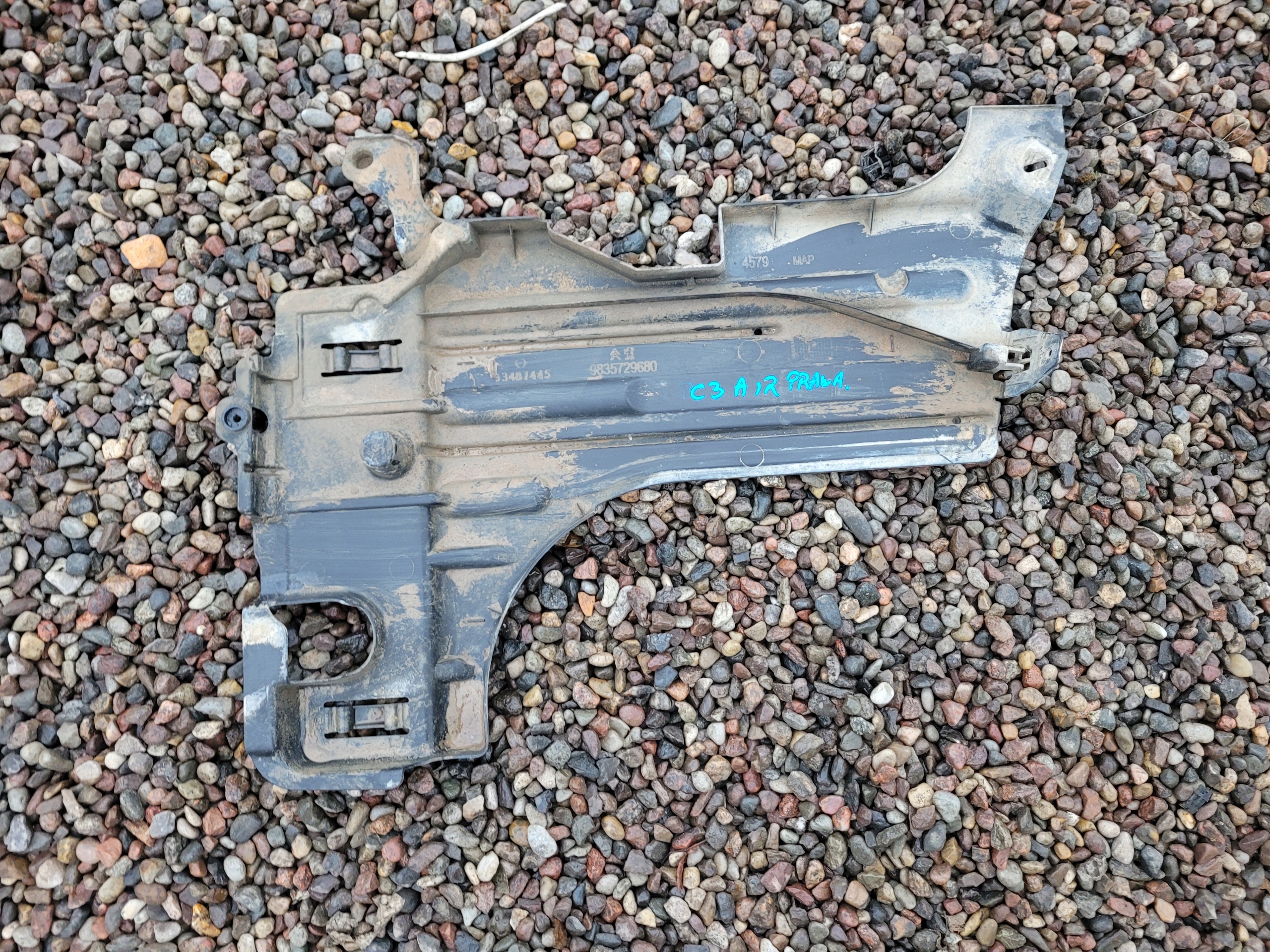 Blende Abdeckung abdeckung Unterfahrschutz heck CITROEN C3 AIRCROSS