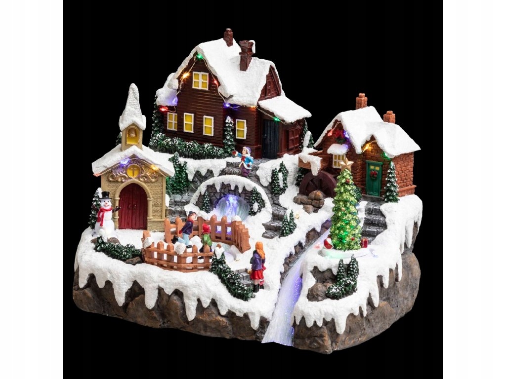 Vianočné dekorácie, Dedina