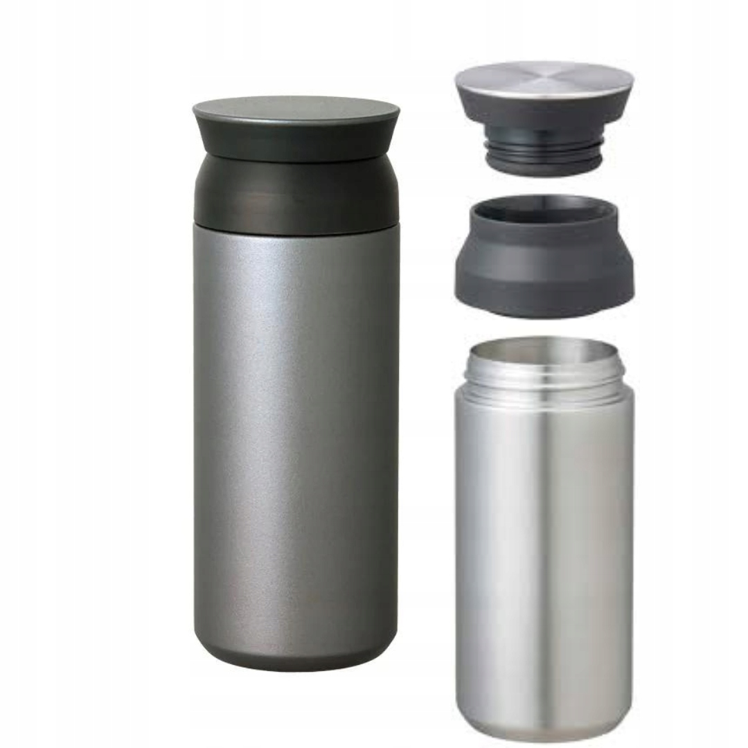 

Kubek termiczny Kinto 500ml Szary wytrzymały metal