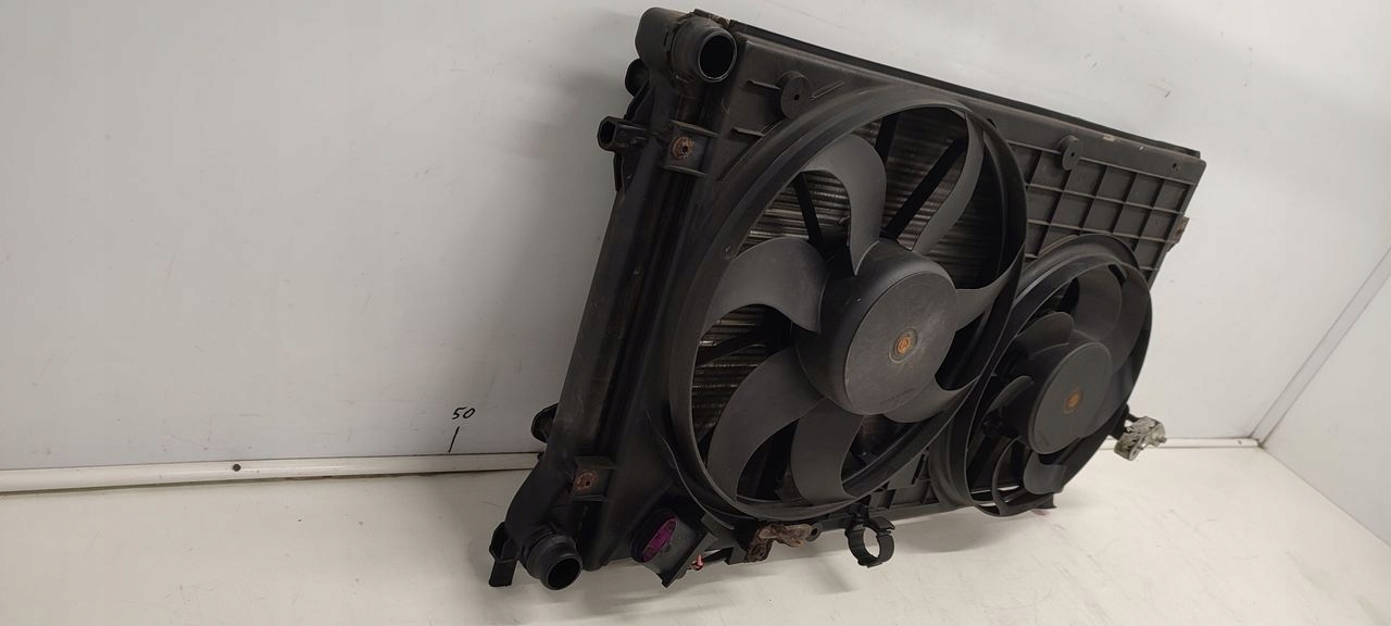 chladiče ventilátor VW EOS 2,0 FSI