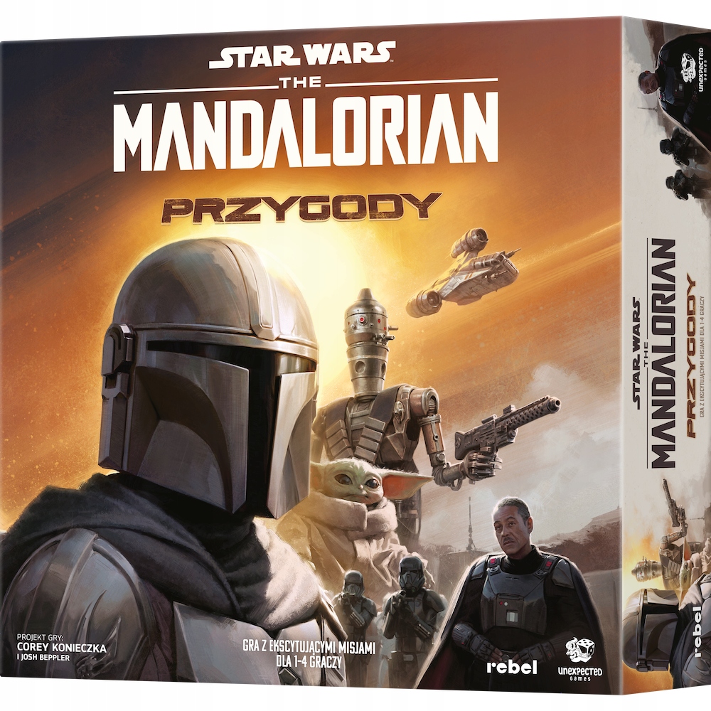 The Mandalorian Przygody gra planszowa przygodowa Kooperacja Star Wars