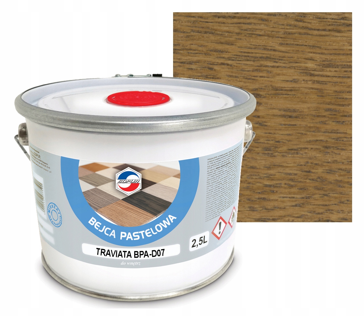 Bejca pastelowa Sopur BPA-D07 traviata 2,5L