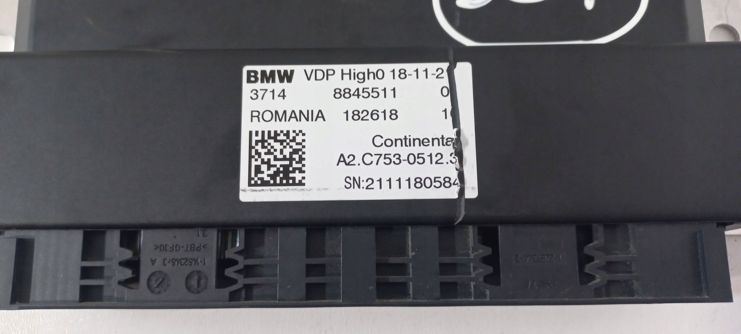 BMW 5 G30 G31 control unit / module springing pneumatycznego 8845511 (BG4)