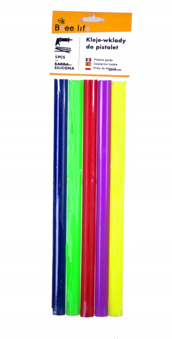 

Kolorowy Klej laski wkłady klejowe gorąco 11mm 5sz