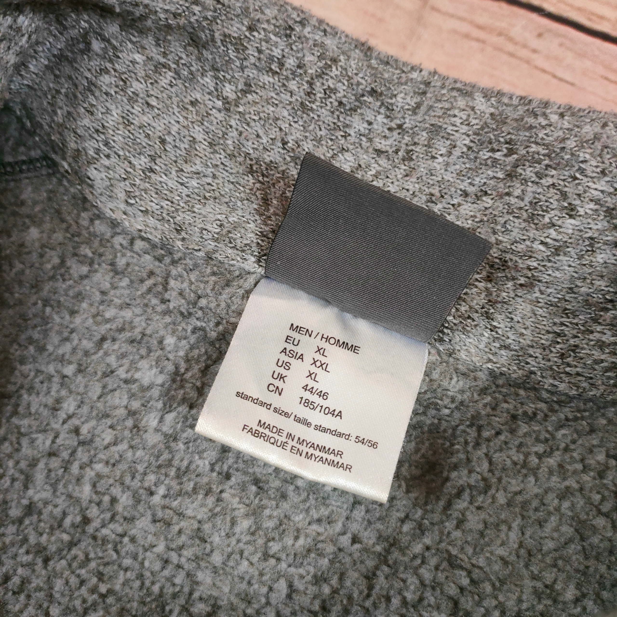 JACK WOLFSKIN Bluza Techniczna Męska Nanuk 200 Full Zip r. XL Rozmiar XL