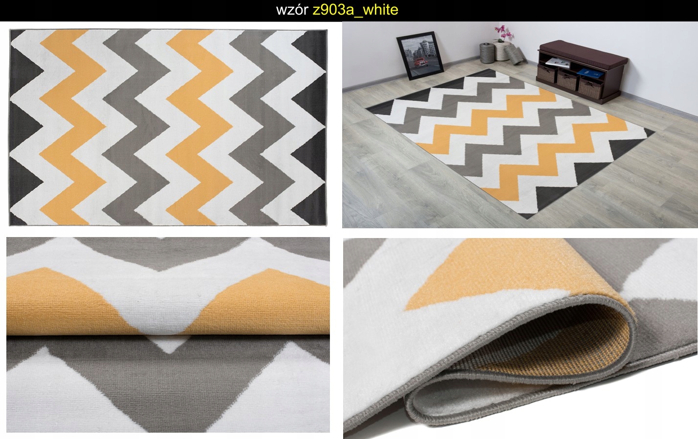 DYWAN 180x250 KOLOROWE DYWANY BCF PLUSZOWE SOFT Długość 250 cm