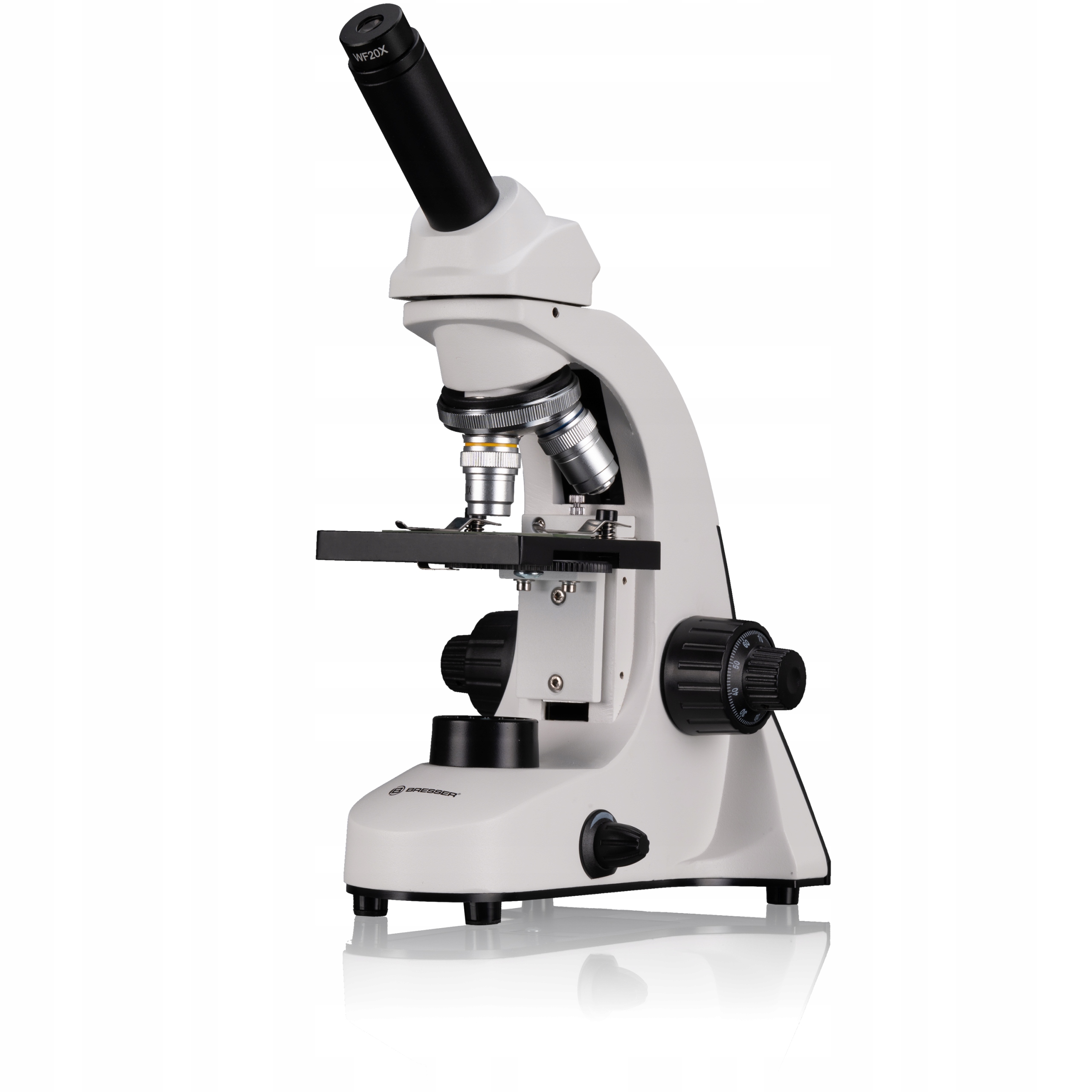 Biologický mikroskop Bresser Biorit Se 40x-1600x s adaptérem pro chytrý telefon