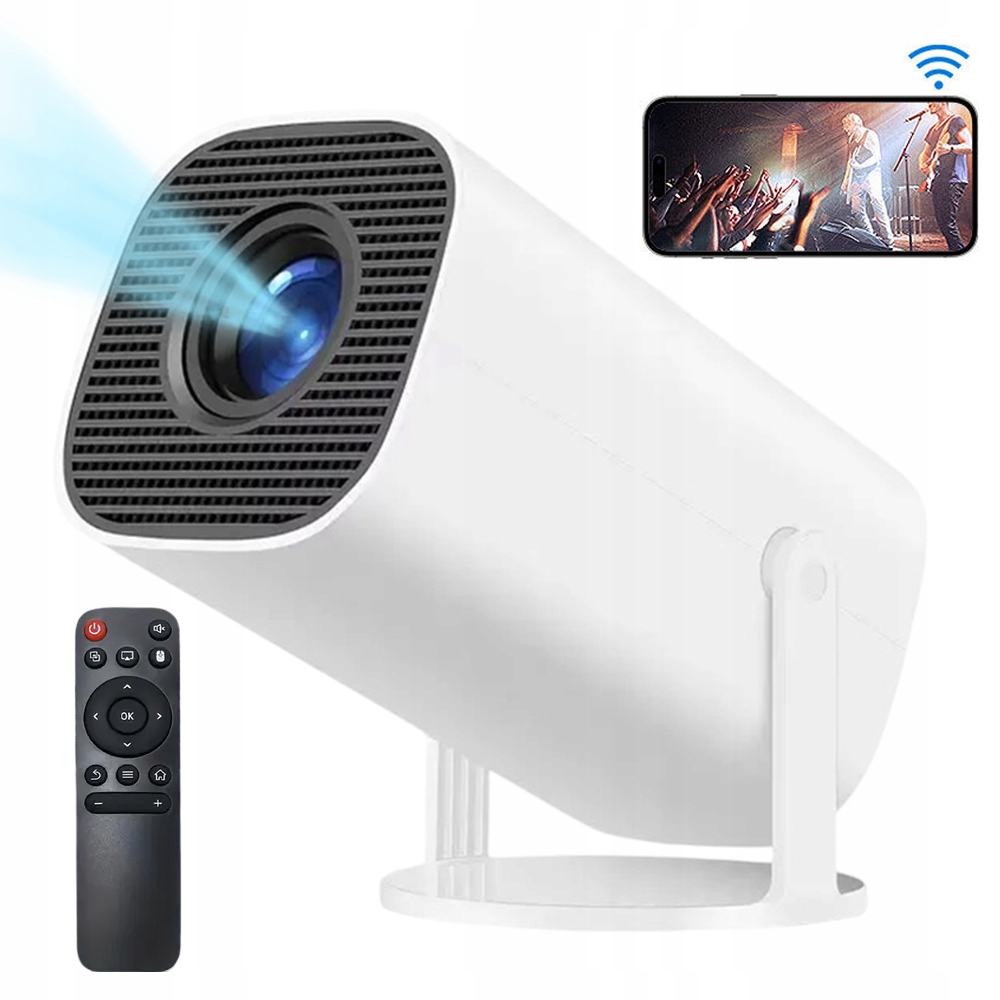 Rzutnik Projektor Led 900 Ansi 8K 4K 140" Android 14 Smart Tv Wifi 6