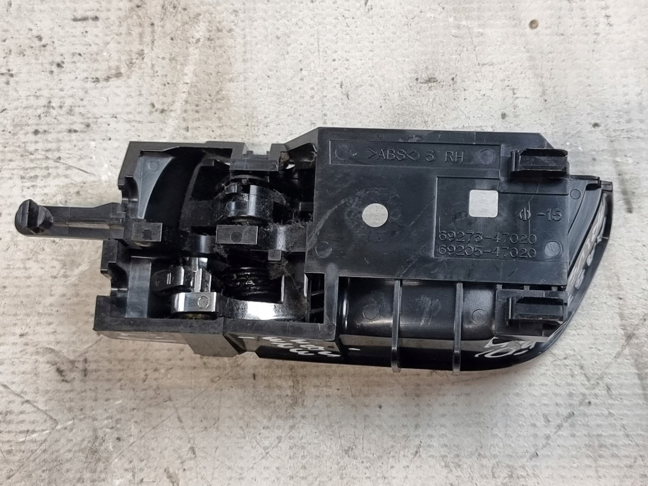 handle inner right rear part OE 69274-47020 TOYOTA PRIUS II 08r