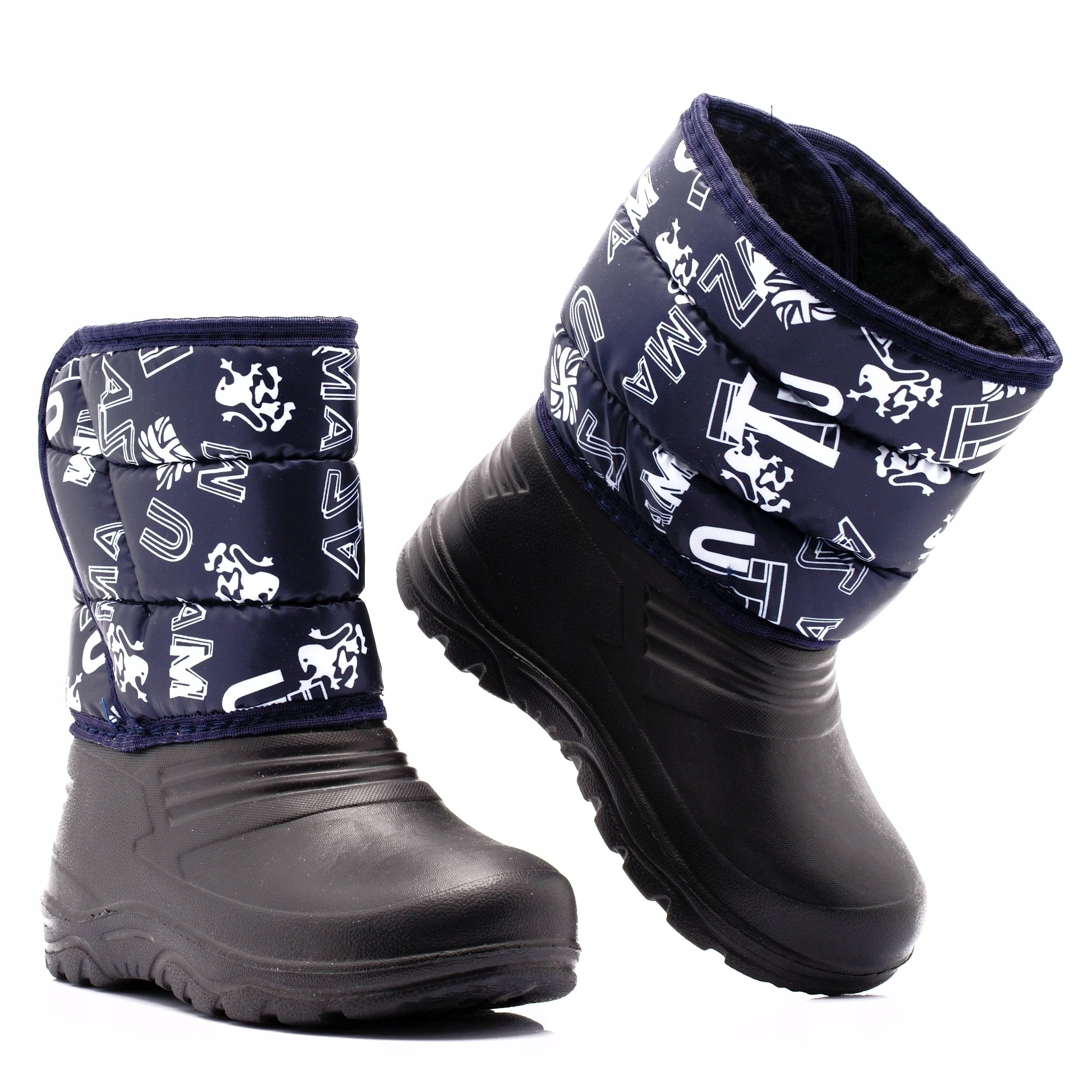 ŚNIEGOWCE BUTY OCIEPLANE KALOSZE DZIECIĘCE 30 Bohater / Bajka brak