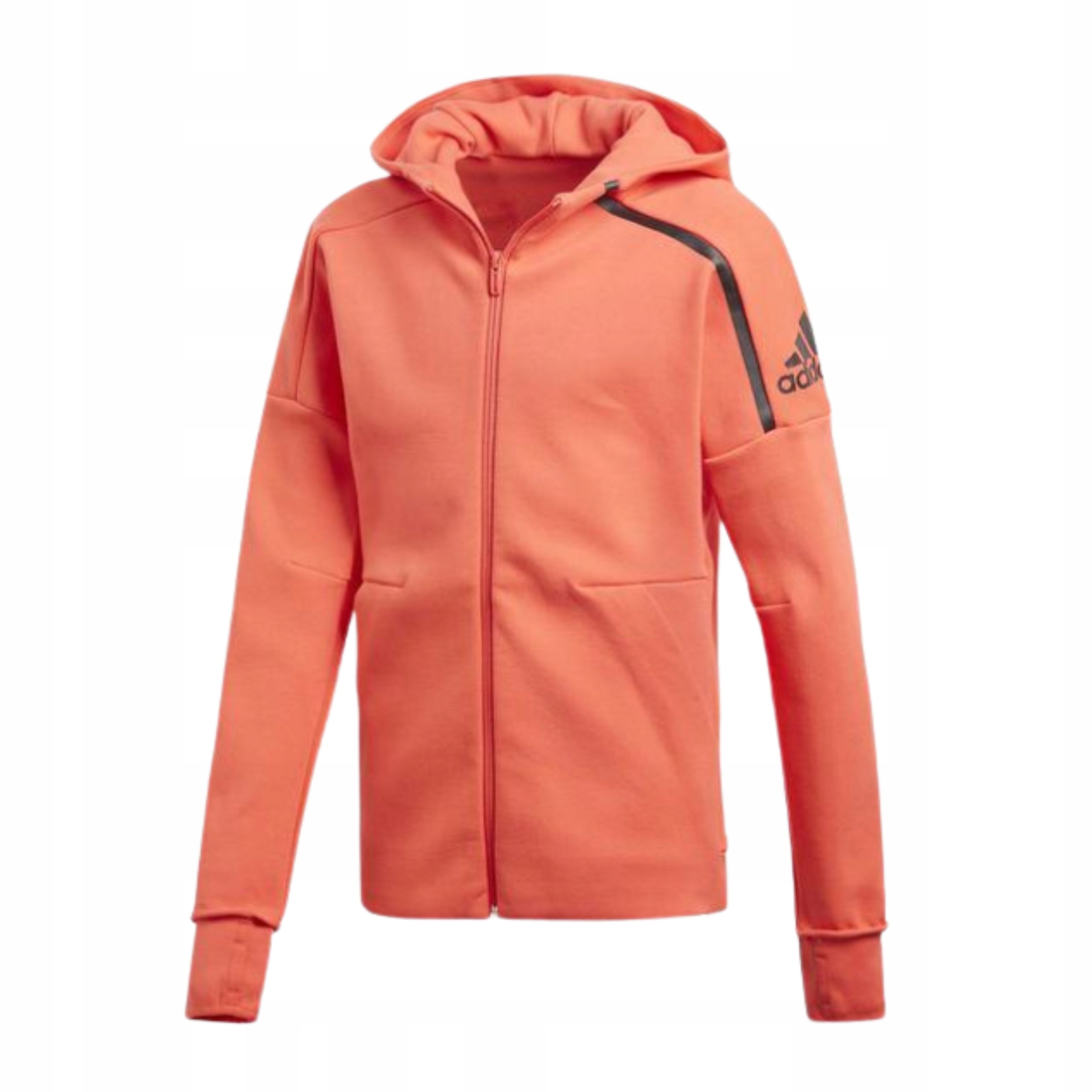 Młodzieżowa bluza z kapturem Adidas Yg Zne 2 Hoodie 152