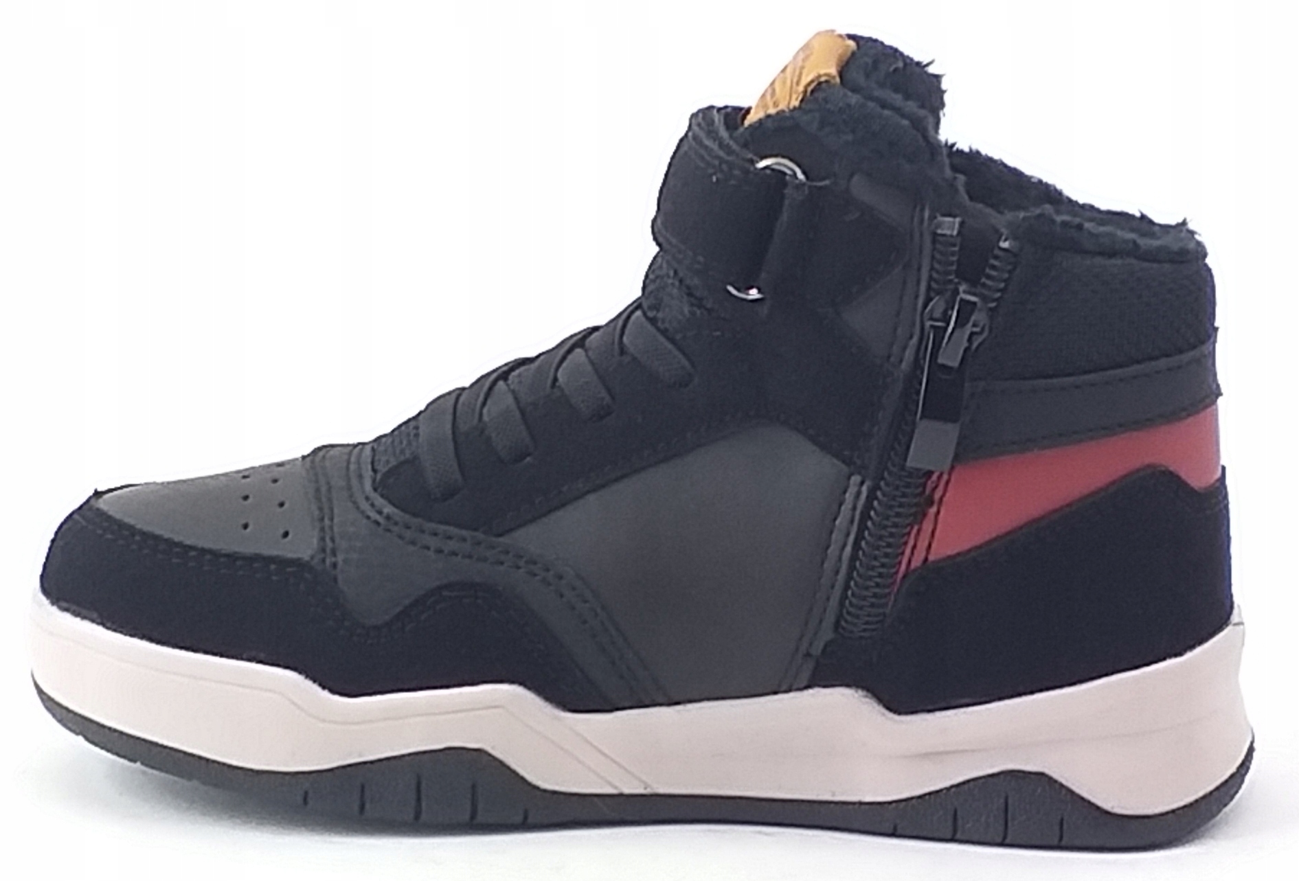 TRAPERY AMERICAN CLUB ZIMOWE CIEPŁE TRZEWIKI OBUWIE NA RZEP CZARNE 27 Kod producenta ES108/22