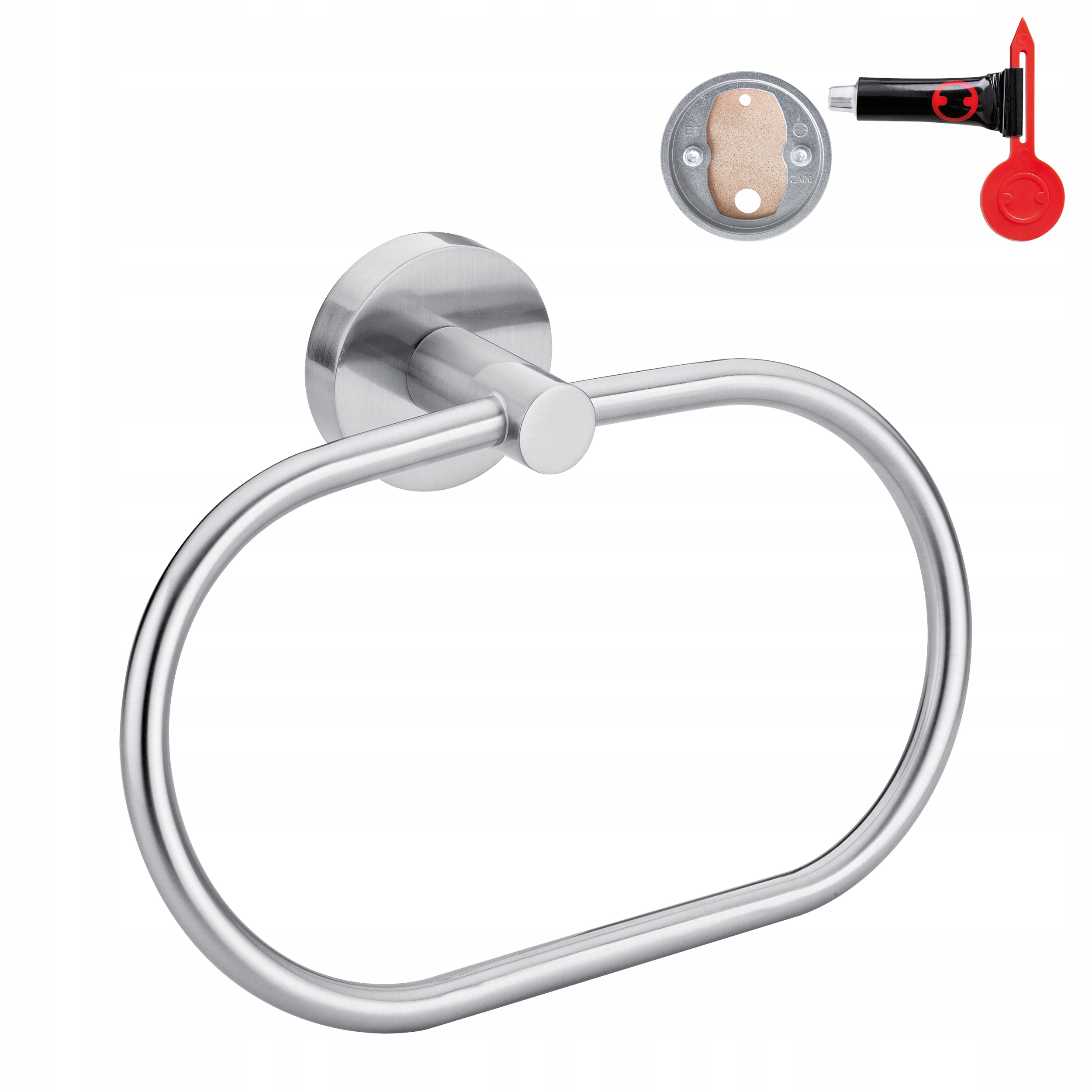 

Wieszak łazienkowy na ręcznik Bez Wiercenia tesa