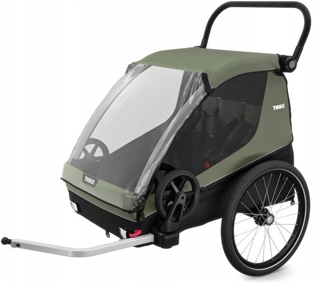 Thule Courier multifunkcyjna przyczepka rowerowa dla dzieci wózek 2 osobowa