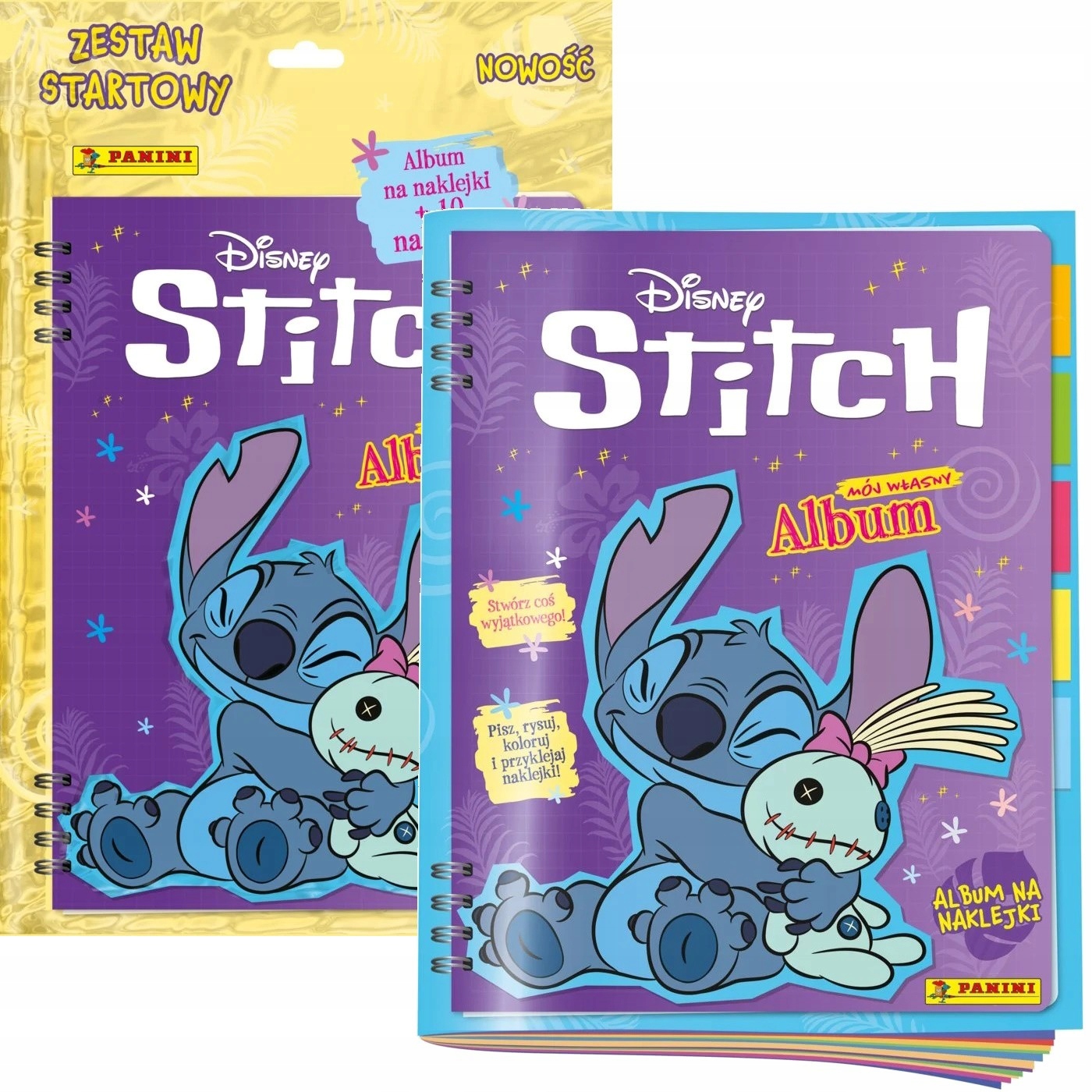 Zestaw Startowy Album Kolekcjonera Lilo i Stitch Panini