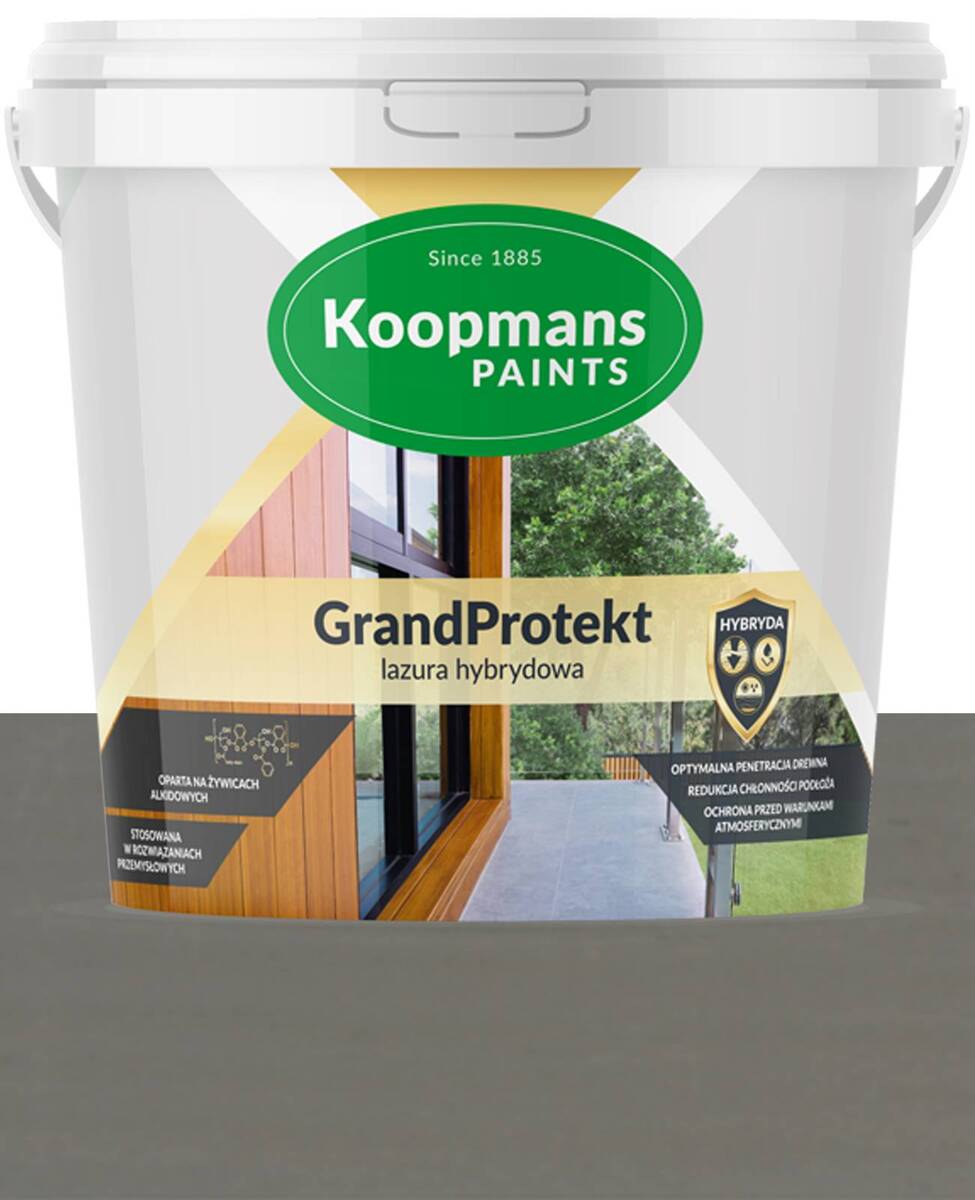 Koopmans GrandProtekt Lazura na dřevo 914 Mgliste Missouri 10L