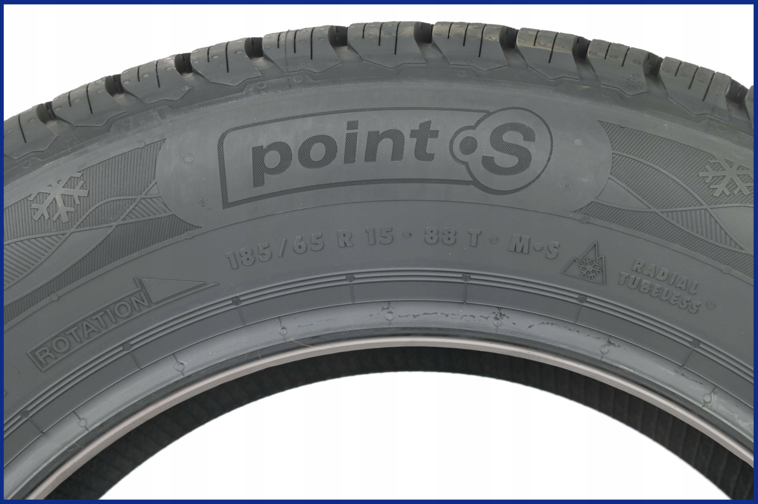 2 x 185/65R15 88T Winter S Point S TYRES ZIMA Model inny
