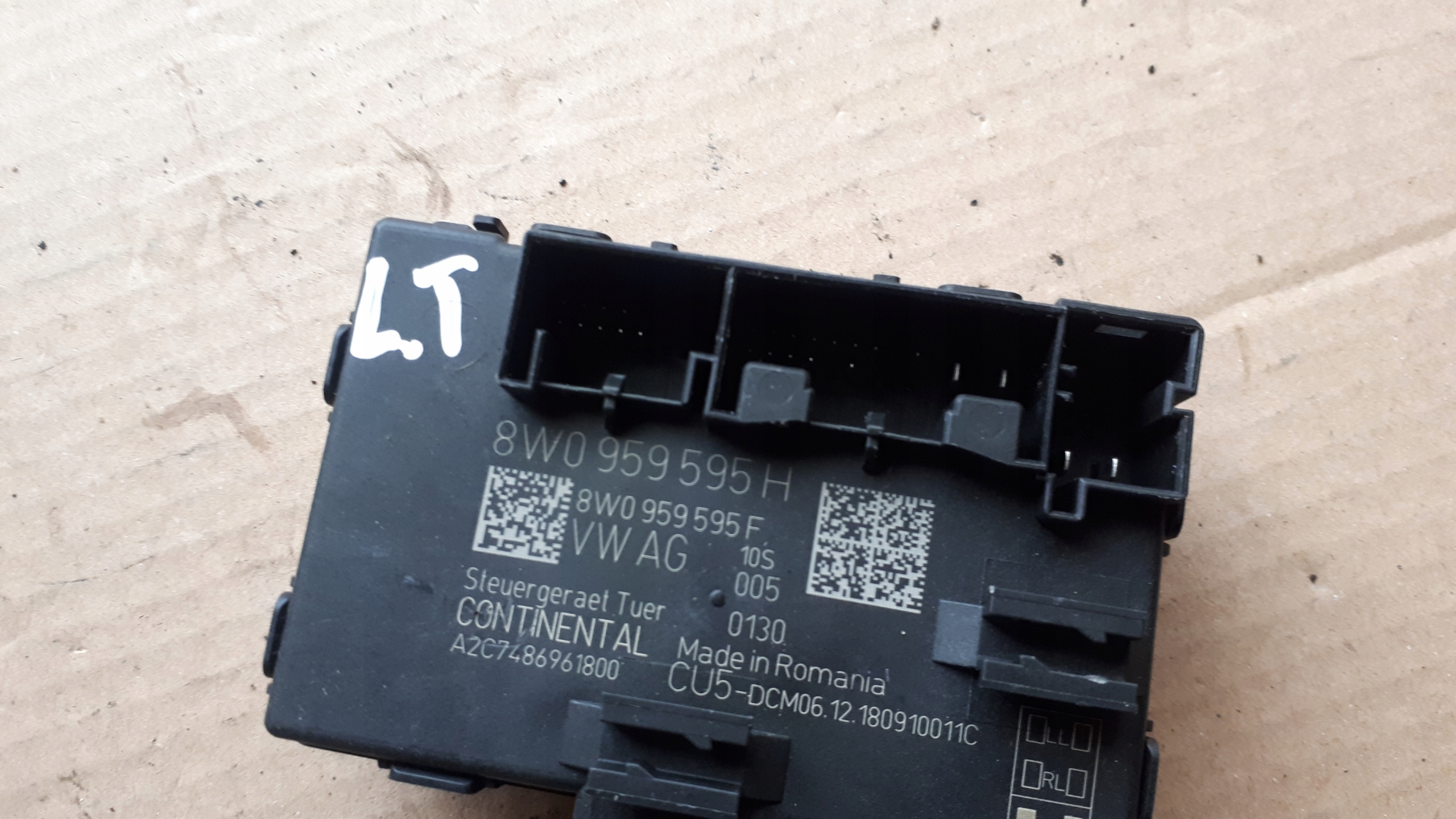 A4 B9 8W module control unit door 8W0959595H A5 8W