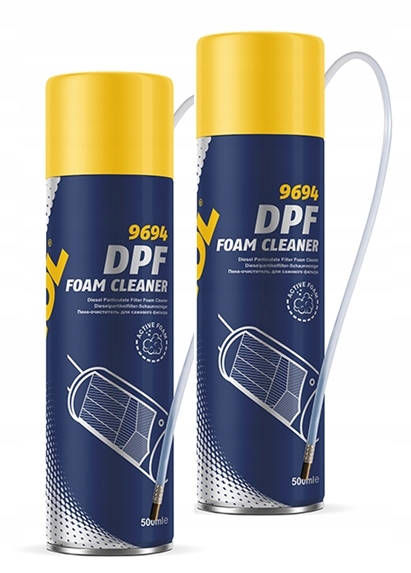 Środek do czyszczenia Dpf filtrów cząstek stałych diesel 2x500 ml