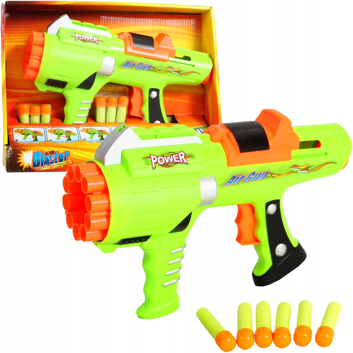 

Karabin na strzałki piankowe Blaster