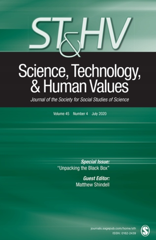 Science Technology & Human Values vol. 45 nr 4