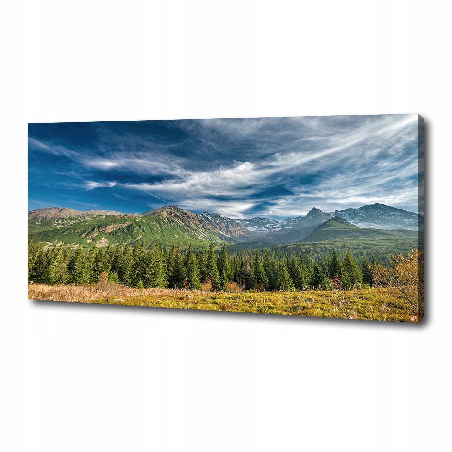 

Foto obraz na płótnie Jesień w Tatrach 125x50 cm