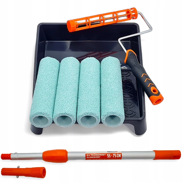 Set 4x Váleček Green Fíbr 23cm/10mm Držák Kyveta Kij 55cm jako dolphin