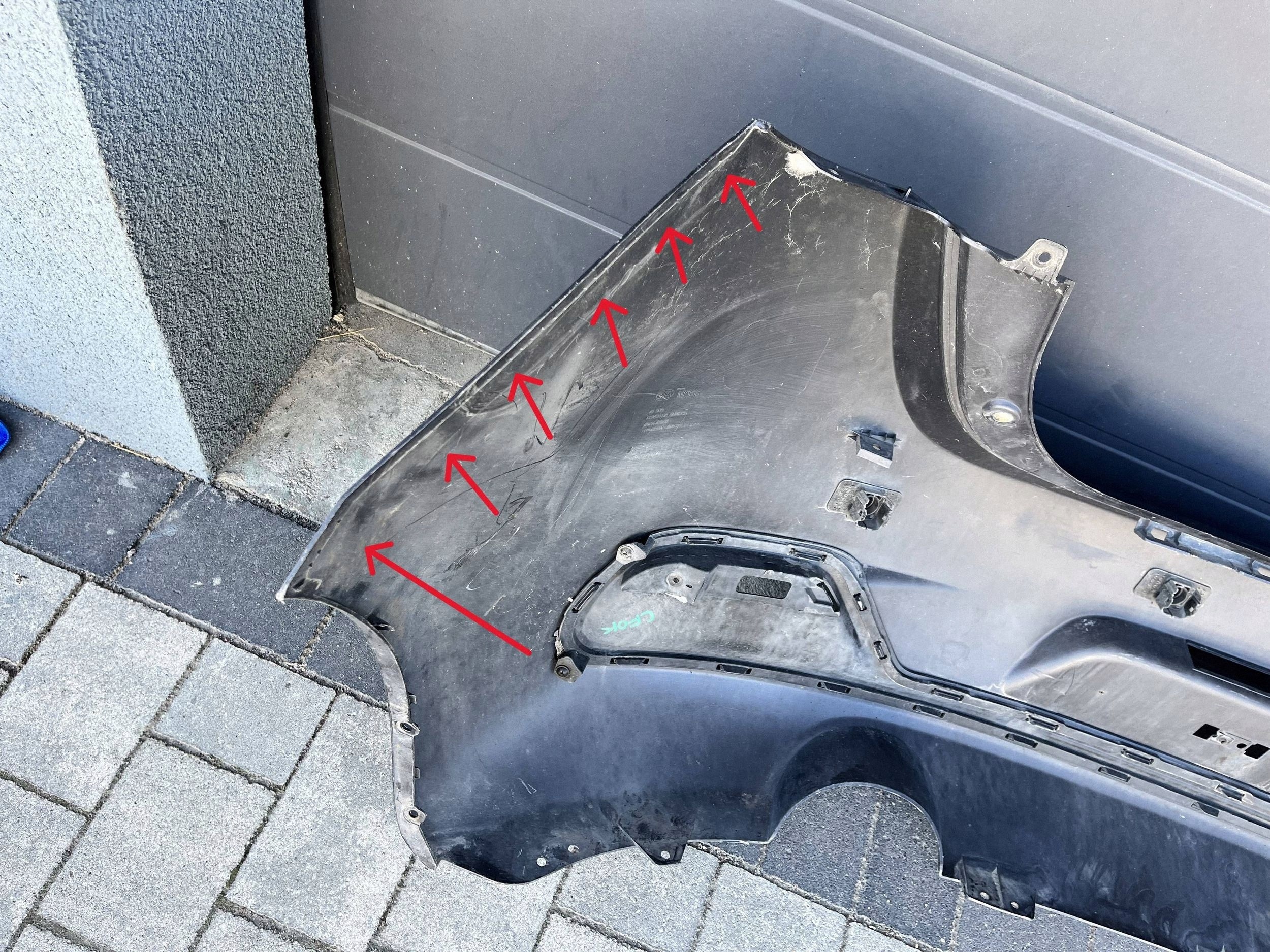 bumper rear KIA CEED 86611-A2000 @M