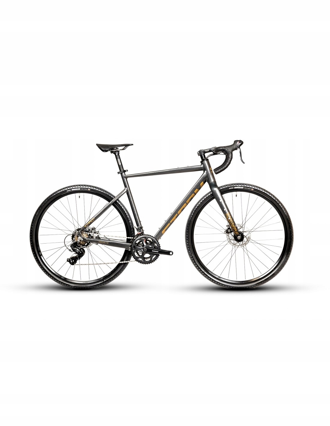 Rower Storm Focus 28 1.0 grafitowy/złoty 56