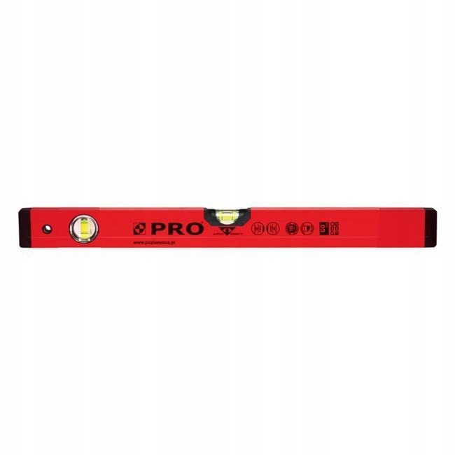 Vodováha PRO600 Malá, Červená, 40 CM