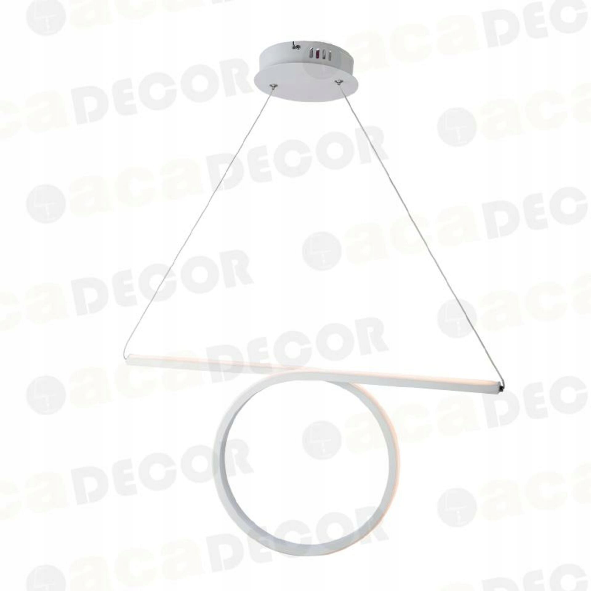 Aca Lighting Decoled Led závesné svietidlo HM98LEDP64WH