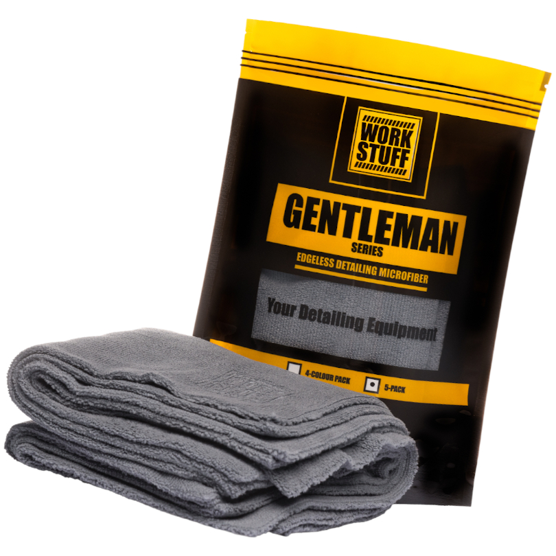 Work Stuff Gentleman 5-Pack Grey 5 Sztuk Zestaw Wszechstronnych Mikrofibr