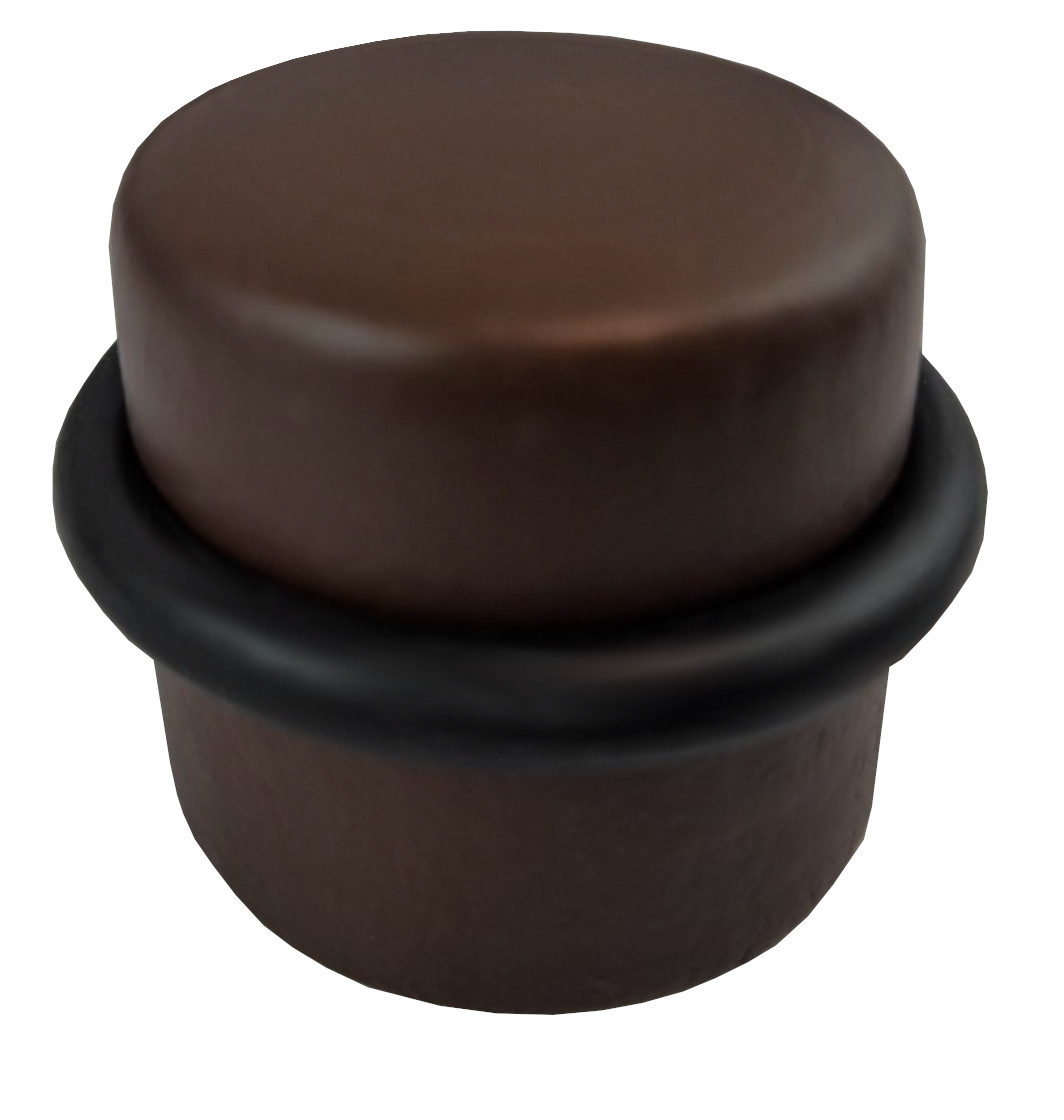 ODBOJNIK DO DRZWI SAMOPRZYLEPNY WALEC 36MM BRĄZ