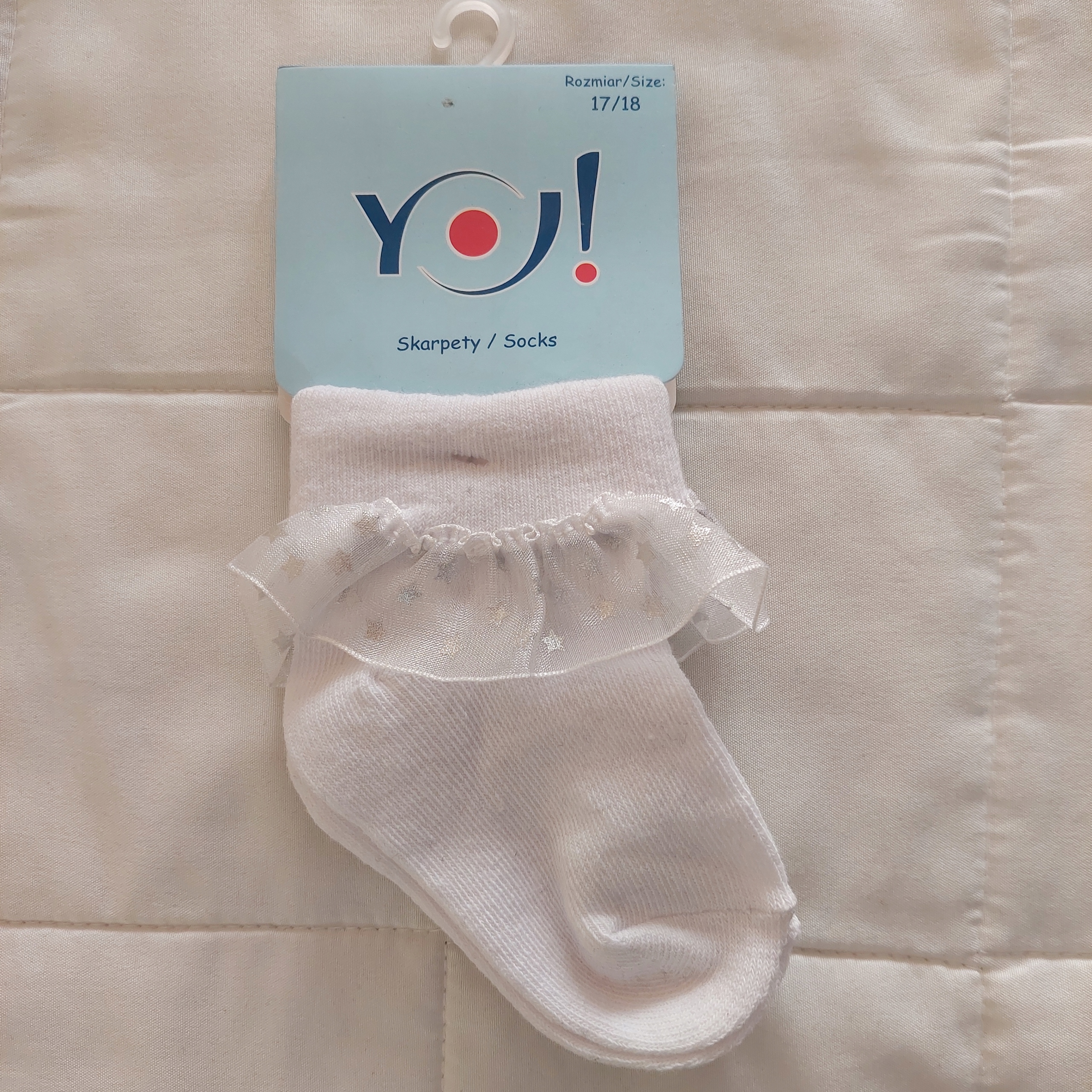 

Skarpetki Yoclub z falbanką 17/18 (10-11cm)