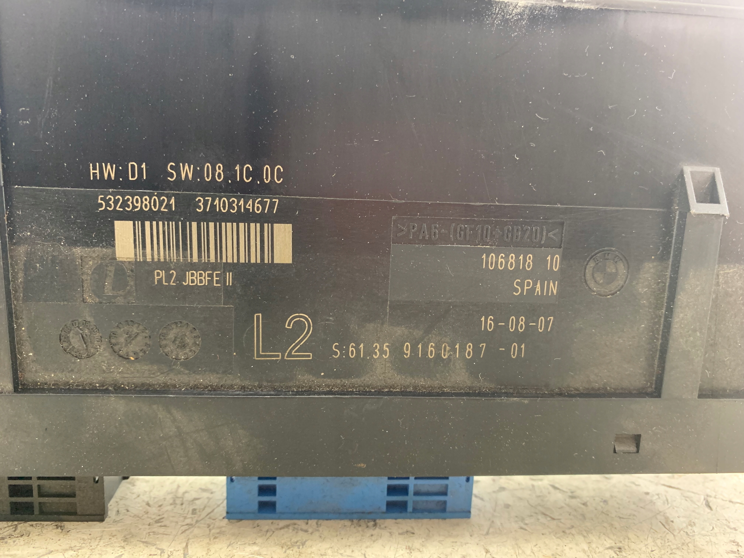 BMW E81 E87 comfort control unit 9160187
