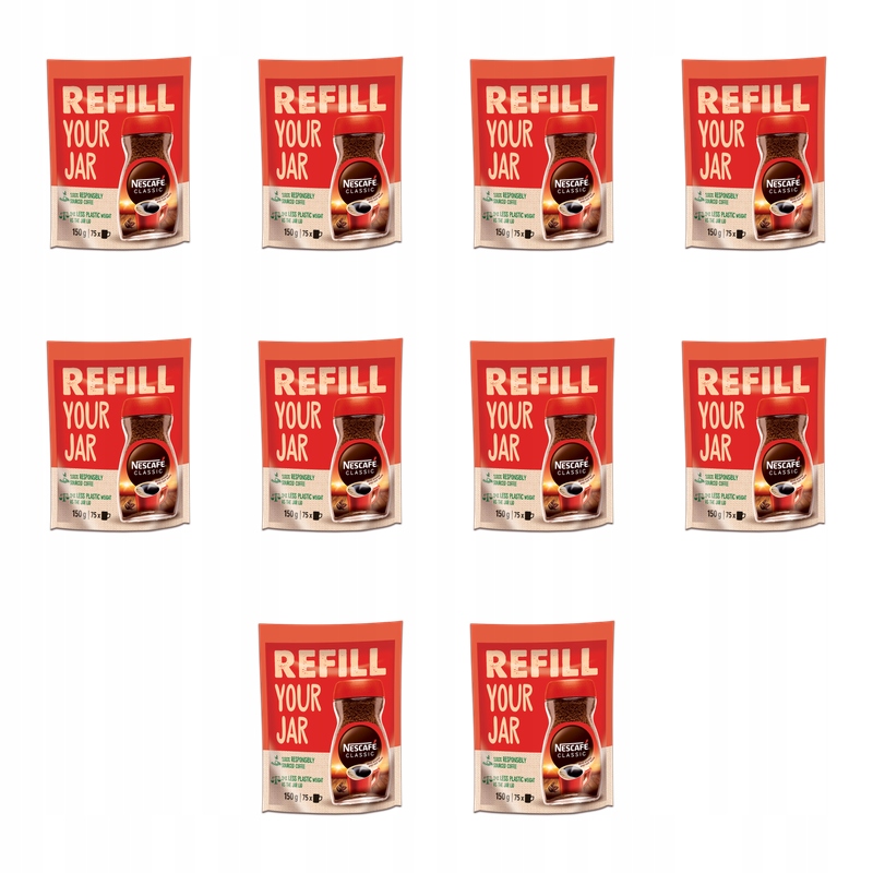 Nescafe Classic Refill 150 g X10