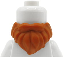 

Lego broda (93223) ruda ciemna pomarańczowa