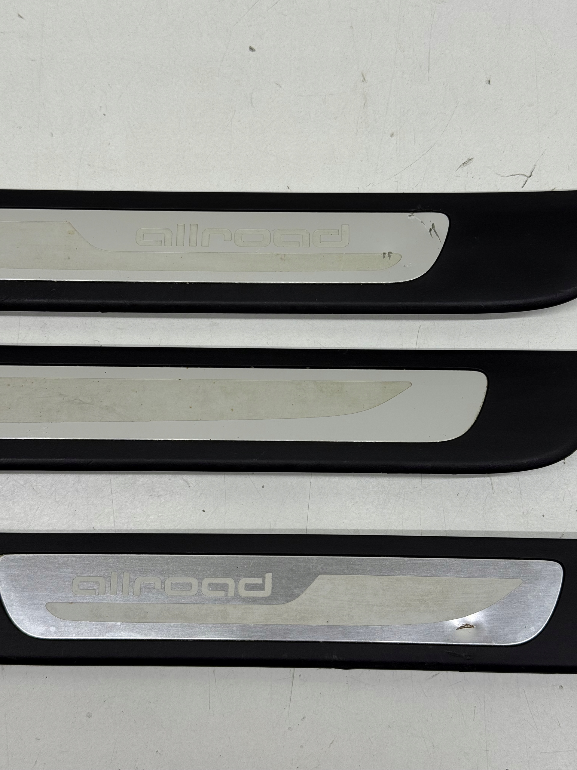 AUDI A6 C7 ALLROAD mouldings caps threshold KOMPLET