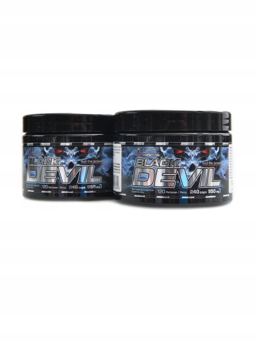 nutrition Black Devil 2 x 240 kapslí ekonomy pack