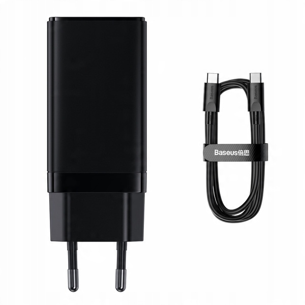 

Baseus Ładowarka sieciowa GaN3 Pro 65W Usb-a Usb-c