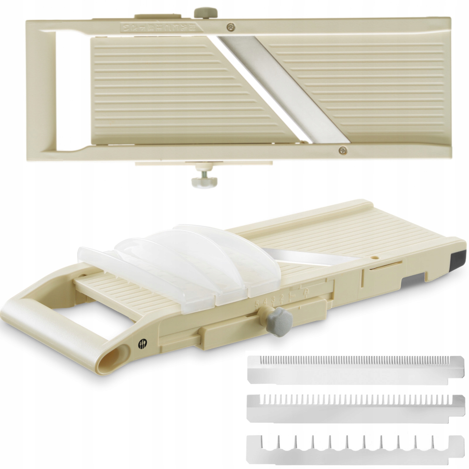 Mandolína Shogun 3 vyměnitelné čepele 380 x 158 mm nerezová ocel
