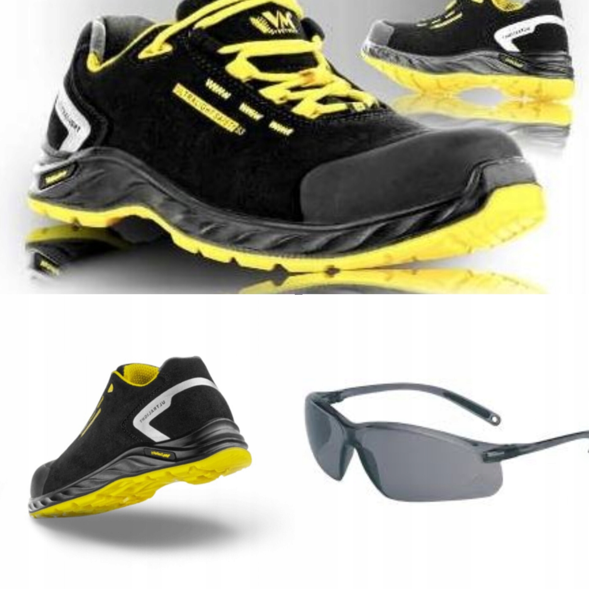 Ochranné pracovní polobotky VM Footwear California S3 brýle Bonus 42